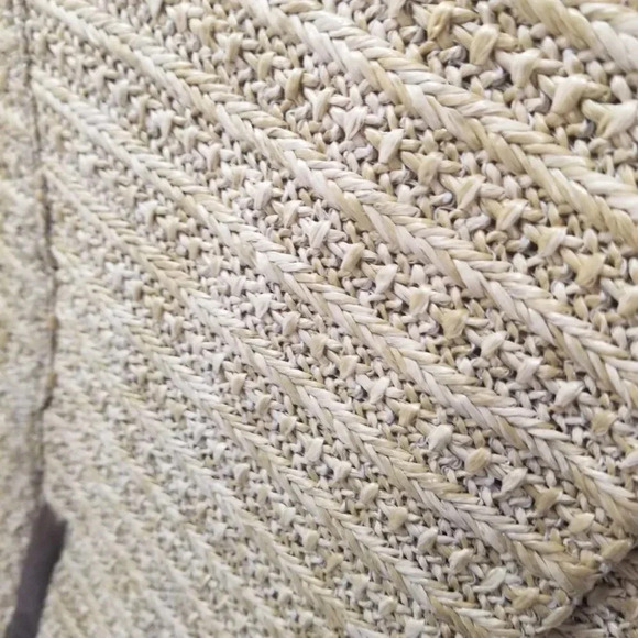 Rudsak Benedetia Straw Leather Cropped Tan  Brown Jacket S - Picture 12 of 14